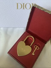 Dior Plan De Paris Heart Lock And Key Charm