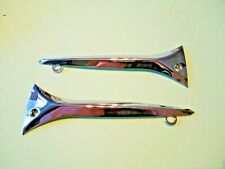 TRIUMPH 3TA 5TA T100A CHROME NACELLE FLASH 97-0877 97-0878 H877 H878 UK MADE
