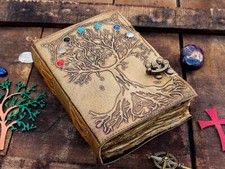 7 Stone Leather Journal Tree