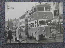 Vintage Grimsby & Cleethorpes Daimler Bus No.123 Repro Real Photo Postcard