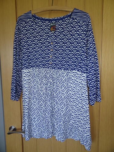 Bnwot mantaray blue white - mantaray,
