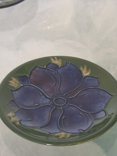 Moorcroft pottery pin - moorcroft,