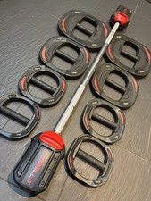 Les Mills Smart Bar And Weights Bodypump With 10kg Plates Bundle FFAK N1