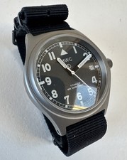 MWC Titanium General Service G10 Field Watch Date Quartz Sapphire 300m RRP £299