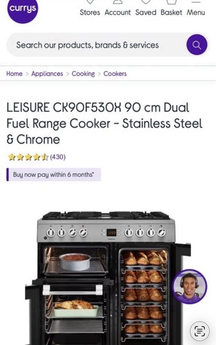 Leisure ck90f530x cookmaster - ck90f530x,