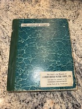 Original 1943 British Film Script - The Constant Nymph - 1933 Basil Dean
