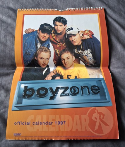 Boyzone official calendar 1997 - official,