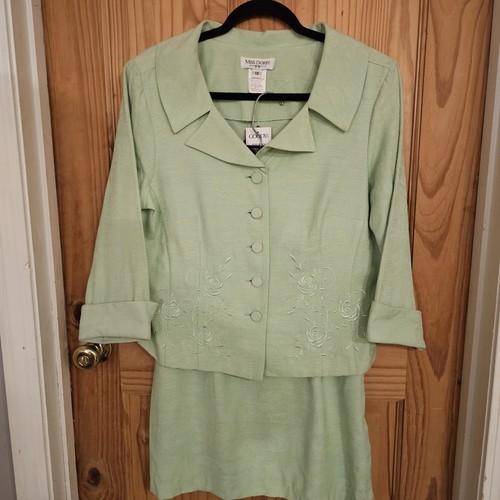 Miss dorby womens green - sz, 12