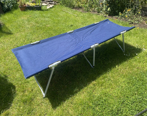 Gear folding camp bed - hi,