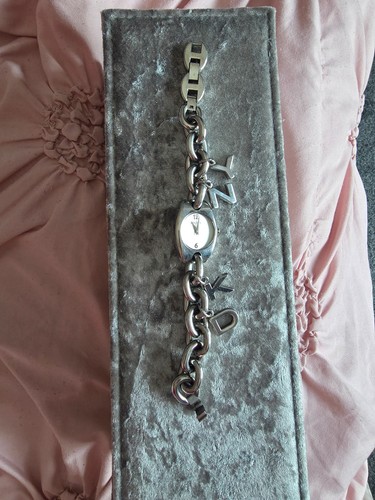 Dkny chain link bracelet watch - chain,