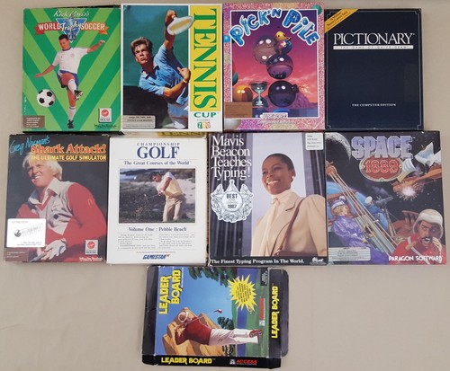Boxed games for commodore - (9),