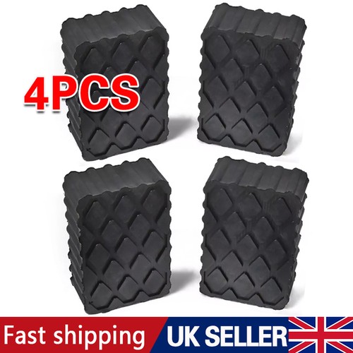 Ramp jacking rubber blocks - 4x,