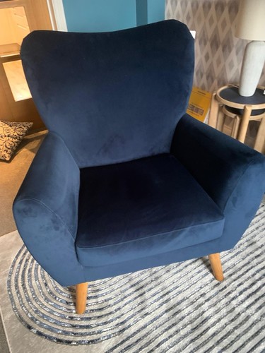 Blue chair from next - blue,