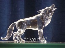 WOLF Figurine@CRYSTAL Glass