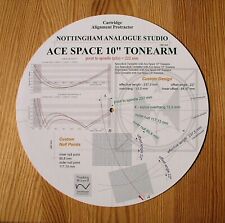 Cartridge Protractor for Nottingham Analogue Studio Ace Space 10" Tonearm