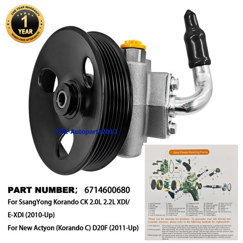 Pump assy power - pump, steering