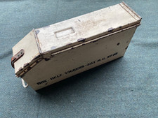 Original WW2 British Army Vickers MG .303 No 10 Vehicle Ammo Box - 1942 Dated