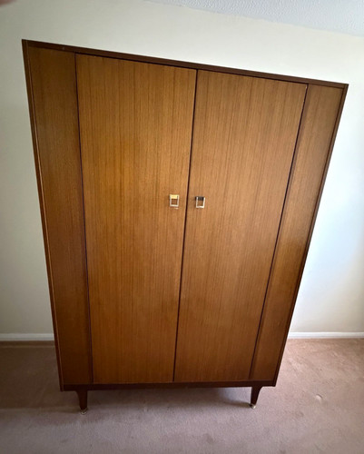 Plan brown wooden - g-plan,