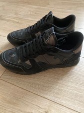 Valentino Garavani Black Trainers Size 8