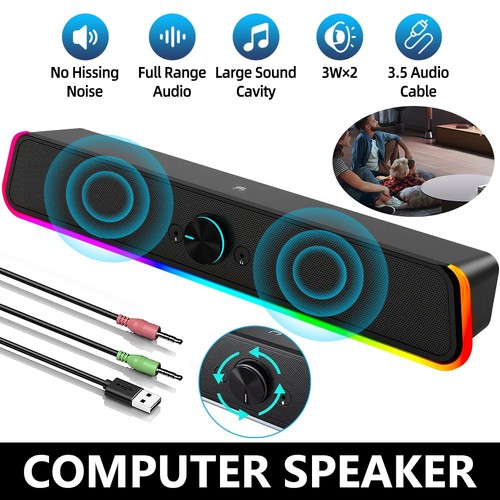 Usb sound bar - bar, wired