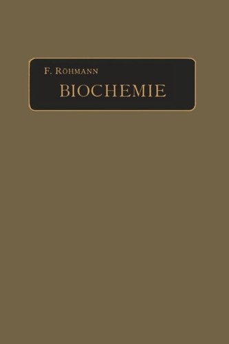 Rohmann biochemie ein - rohmann,