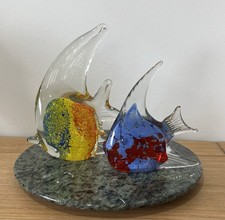 Vintage Art Glass Hand Blown