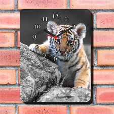 Tiger Design Wall Clock New