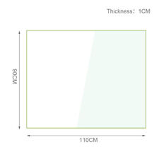 Balustrade Glass Panels 10mm Toughened & Stainless Steel Posts Deckings Patios