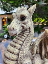 Grey Dragon Garden Ornament