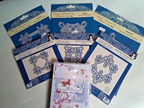 Tattered lace dies embossing - lace,
