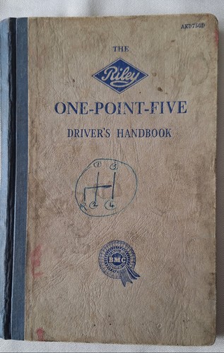 Drivers handbook riley 5 - riley, 1.5