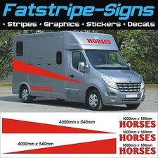 Horse Box Stickers Graphics