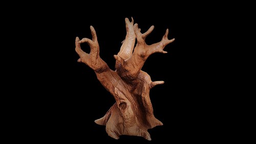African old tree scenery - 1:72,