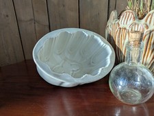 Antique Vintage Copeland White Ironstone Fluted Jelly Mould Pattern Ware Old Vgc