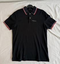 Black PRADA Men's Polo T-Shirt