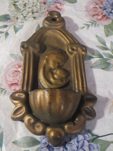 Vintage ceramic gold - ceramic, coloured