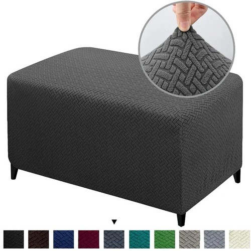 Spandex ottoman slipcover - spandex,
