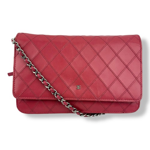 Chanel lambskin diamond stitch - diamond,