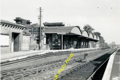 Railway photo 12x8 platform - up,