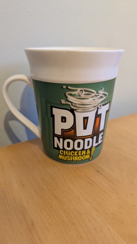 Pot noodle chicken mushroom - pot, &
