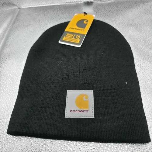Carhartt black beanie - beanie, acrylic