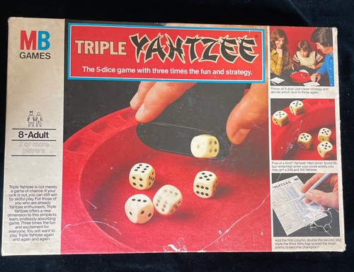 1981 triple yahtzee games - triple,
