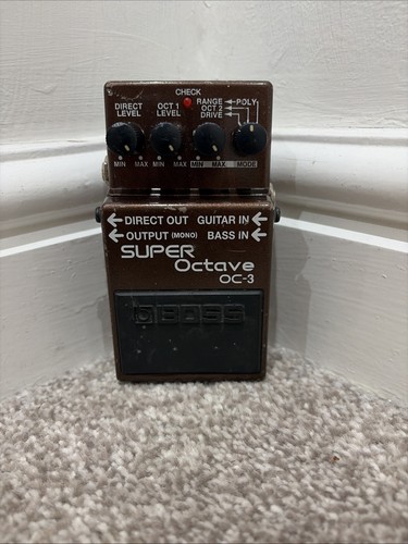 Boss super octave guitar - oc-3,