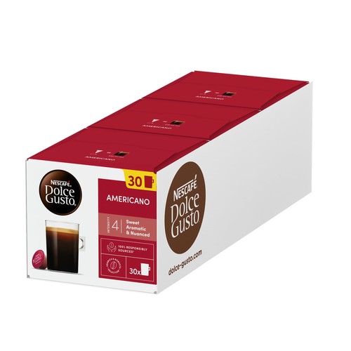 Dolce gusto americano 3x30 - gusto,