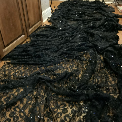 Fabric material black - fabric,