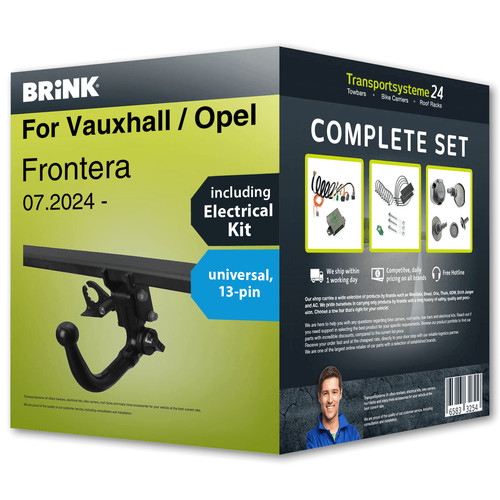 Towbar detachable for vauxhall - detachable,