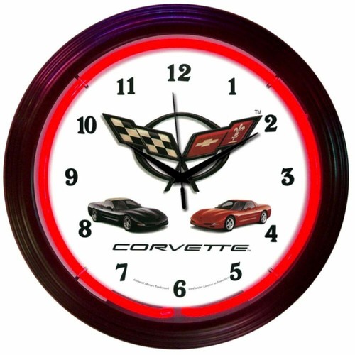 Chevrolet corvette logo - logo, red