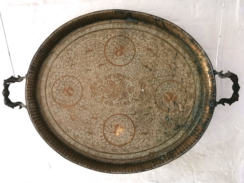 Antique large heavy brass - heavy,