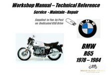 BMW R65 R 65 Service Repair