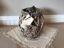 BNWT UNUSUAL OUTDOOR CANDLE LANTERN BY DECO SENSE FOR ENVIRONMENT